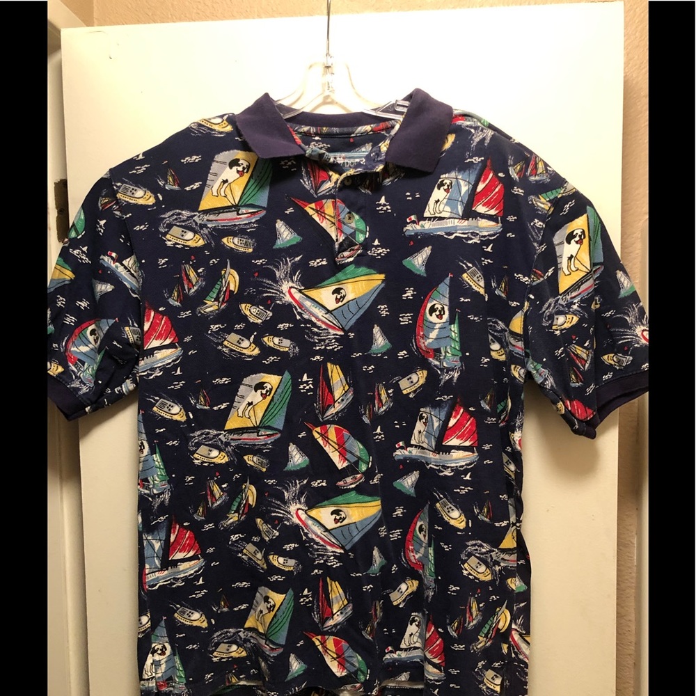 Vintage Big dogs company boats polo
